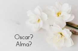 Hvad skal barnet hedde - Oscar eller Alma?